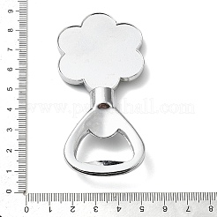 Cabochon-Komponente für Flaschenöffner aus Zinklegierung PALLOY-D312-01P-07