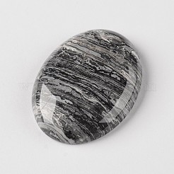 Natur verrückt Achat ovale Cabochons X-G-J329-08-13x18mm