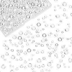 1700 Stk. 5 transparente Harz-Cabochons im Stil RESI-CA0001-31