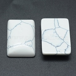 Natur Howlite Cabochons G-E491-E-01