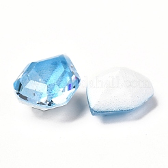 Zirkonia zeigte zurück Cabochons ZIRC-P083-03A-MN