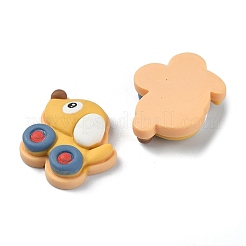 Deko-Cabochons aus undurchsichtigem Harz mit Zirkusmotiv CRES-M031-01