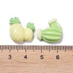 Undurchsichtige süße Decoden-Cabochons aus Harz RESI-B024-04
