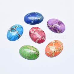Natürlicher Regalit / kaiserlicher Jaspis / Seesediment-Jaspis-Cabochons G-E444-06