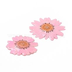 Blüten-Cabochons aus undurchsichtigem Harz RESI-L036-07B