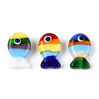 Бусы лэмпворк ручной работы&nbsp;LAMP-N036-15