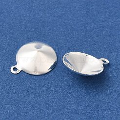 Ionenplattierung (IP) 304 Edelstahl Anhänger spitze Rückseite Strass-Einstellungen STAS-U025-05C-S