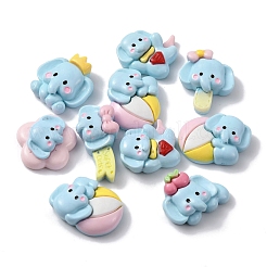 Undurchsichtige Decoden-Cabochons aus Harz CRES-P030-F