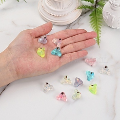Transparente Decoden-Cabochons aus Harz RESI-CJ0001-128