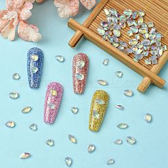 Transparente Harz-Strass-Cabochons MRMJ-S035-007C