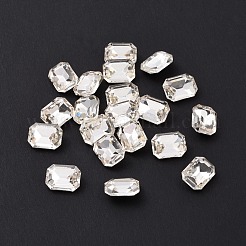 Glas Strass Cabochons GGLA-P002-01C-07
