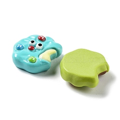 Undurchsichtigen Cabochons RESI-G085-11