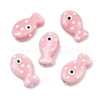 Фарфоровые бусины ручной работы&nbsp;PORC-B009-03G