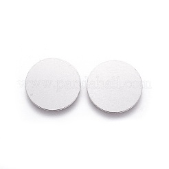 Anlaufgeschützte Cabochons aus chirurgischem Edelstahl 316 STAS-I118-13P-03