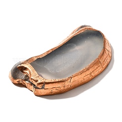 Natürliche rohe rohe Achat-Cabochons G-I359-06