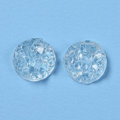 Transparente Druzy-Harz-Cabochons X-CRES-S040-8mm-13