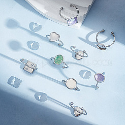 DIY-Set zur Herstellung von Rohlingen für Manschettenringe DIY-UN0005-53