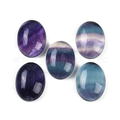 Natürliche bunte Fluorit-Cabochons G-H288-01G
