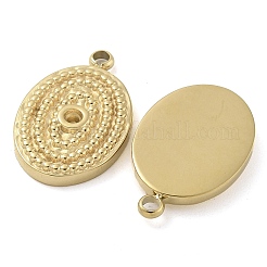 Ionenplattierung (IP) 304 Edelstahl Anhänger Strass-Einstellungen STAS-B075-17G
