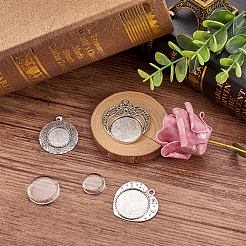 Set zur Herstellung von Anhängern aus Legierung im tibetischen Stil DIY-BY0001-18