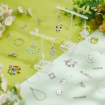 Wholesale Ph Pandahall Diy Graduation Theme Pendant Earring Making Kit