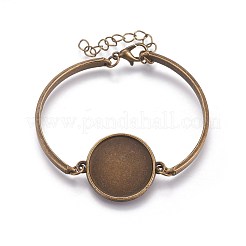 Legierung armband machen MAK-WH0005-01AB