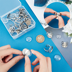 DIY-Set zur Herstellung von Rohlingen mit offener Kuppel DIY-UN0005-17