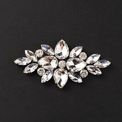 Glascabochons (Schmelzkleber auf der Rückseite) GGLA-WH0020-18C