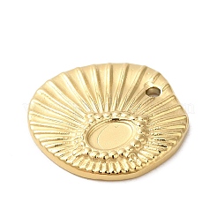 Cabochon-Fassungen für Anhänger aus Edelstahl 304 STAS-K263-39G