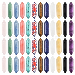 5 шт. натуральных лечебных камней с лавандовым аметистом G-FS0005-83E