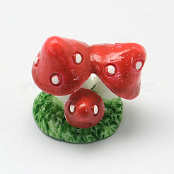 Herbstthema Pilz Harz Decoden Cabochons CRES-R183-06D