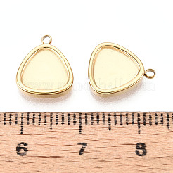 Cabochon-Fassungen für Verbindungsstücke aus Edelstahl 304 STAS-N115-37G