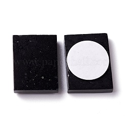 Natürliche Shungit-Cabochons G-L505-44
