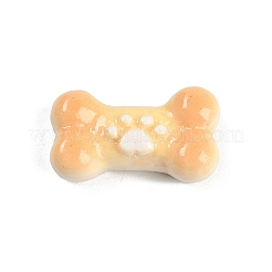 Hund Cartoon Harz Cabochons CRES-Q009-02C