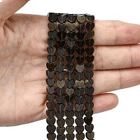 Естественный золотистый отлив обсидиан бисер пряди&nbsp;G-A272-A01-33A