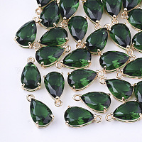 Прозрачные стеклянные амулеты&nbsp;GLAA-T007-11A