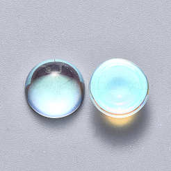 Transparente Glas Cabochons X-GLAA-S190-013A-B01