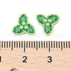 Leuchtende Harz-Cabochons mit Weihnachtsmotiv RESI-U003-02B