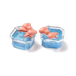 Transparente Harzcabochons RESI-G029-C03