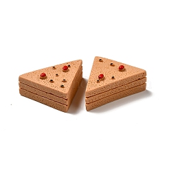 Undurchsichtige Decoden-Cabochons aus Kunstharzimitat für Lebensmittel RESI-B015-09