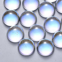 Transparente Glas Cabochons GLAA-S190-013A-E01