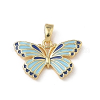 Латунь эмаль подвески&nbsp;KK-F924-11G-01