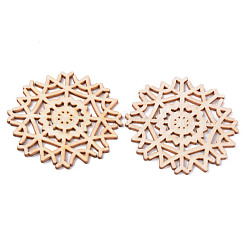 Ungefärbte natürliche Holzanhänger WOOD-R271-10