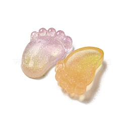Leuchtende transparente Decoden-Cabochons aus Harz RESI-D013-02