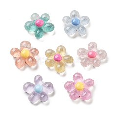 Durchscheinende Decoden-Cabochons aus Harz RESI-B027-01