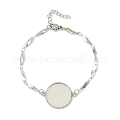 Herstellung von Gliederkettenarmbändern aus Edelstahl 304 STAS-K252-20D-P