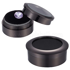 2 Stück 2 Stil Legierung lose Diamant-Boxen CON-PH0002-90B