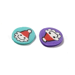 Weihnachten Thema handgemachte Fimo Cabochons CLAY-F005-04