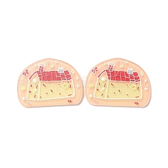 Bedruckte Acryl-Cabochons MACR-C003-29