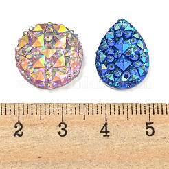 Schmuckzubehör-Sets zur Schmuckherstellung mit Cabochons aus Acryl und Kunstharz FIND-XCP0002-96